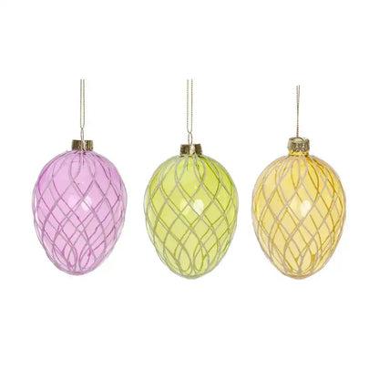 Ornamento uovo  12CM