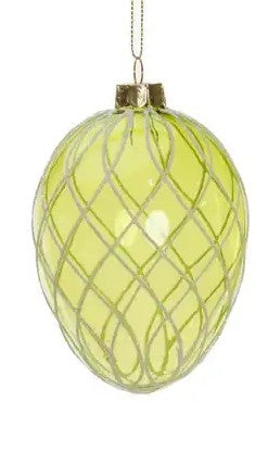 Ornamento uovo  12CM