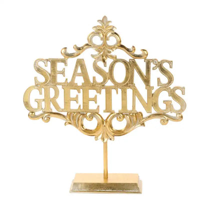 Decorazione da tavolo “Season’s Greetings”
