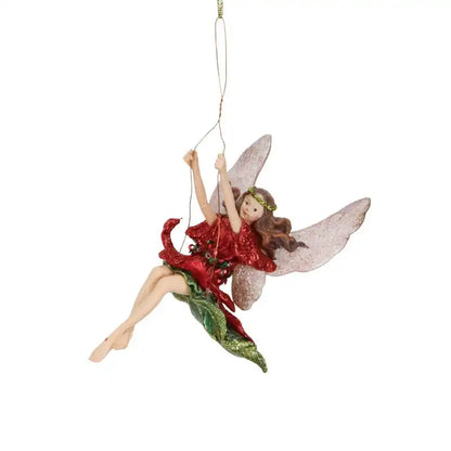 Decoro "Fata sull’altalena" – 11,5 cm