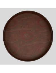 Vassoio rotondo in arnica dm 42,5cm