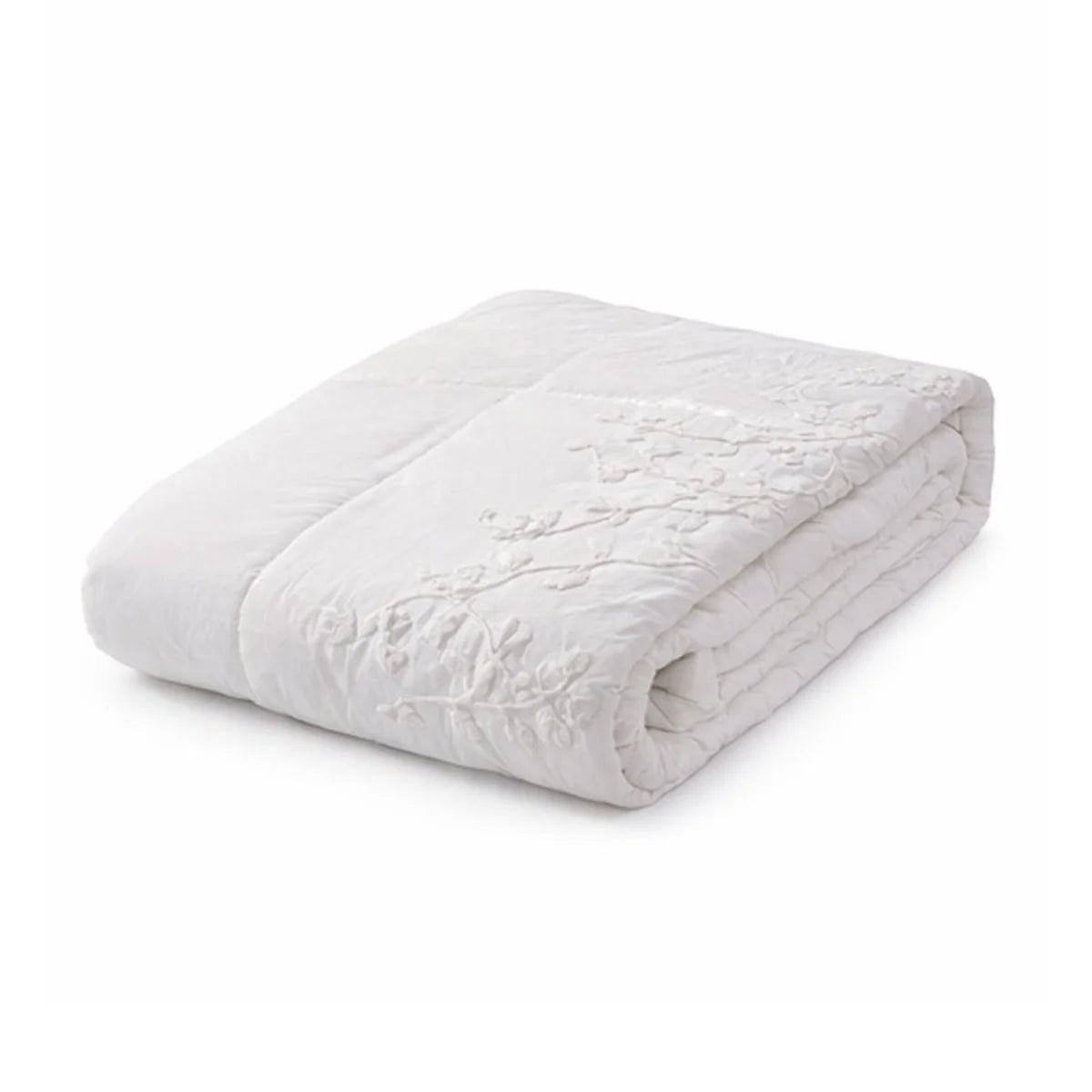 Quilt con ricamo Biancheria Fleur Des Bois Quilt Mastro Raphael 270x270cm