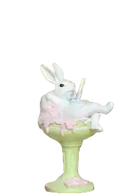 Decorazioni Pasquali con coniglietti goodwill 11,5 cm