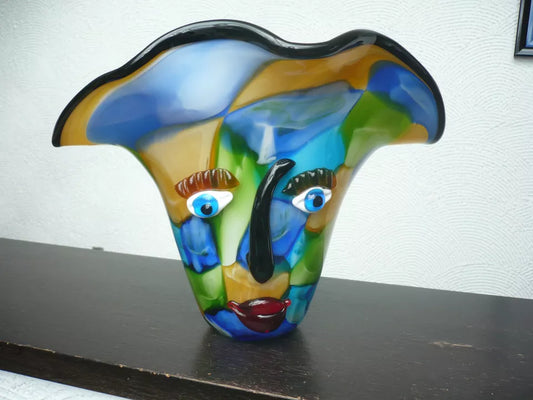 Vaso in cristallo "VISO" 29cm